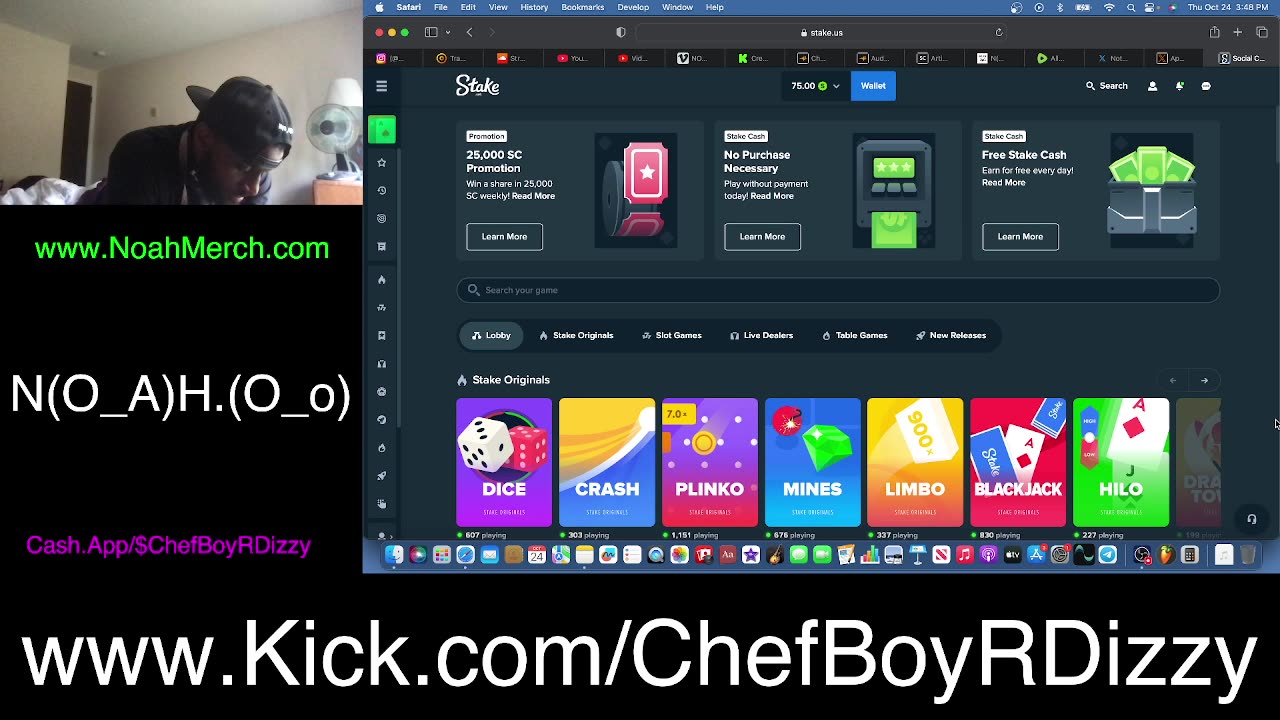 Chef Boy R Dizzy VLOG: @KickStreaming (O_o) #October #24 #2024 (O_o) www.Kick.com/ChefBoyRDizzy