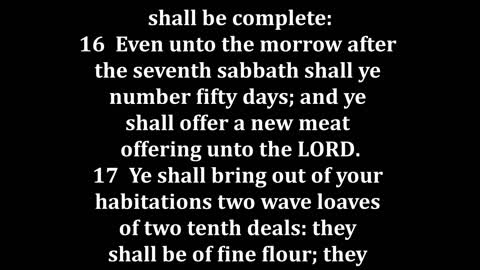 Leviticus 23 King James version