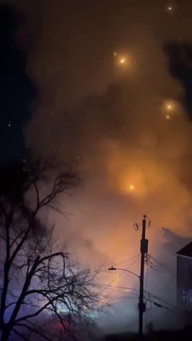 House Explodes In Alarming New Video, Following Stand Off With Police