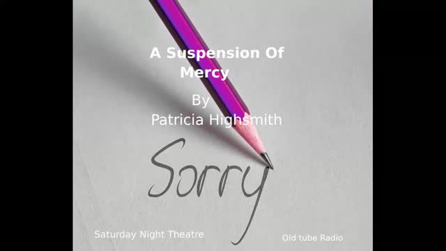 A Suspension Of Mercy by Patricia Highsmith