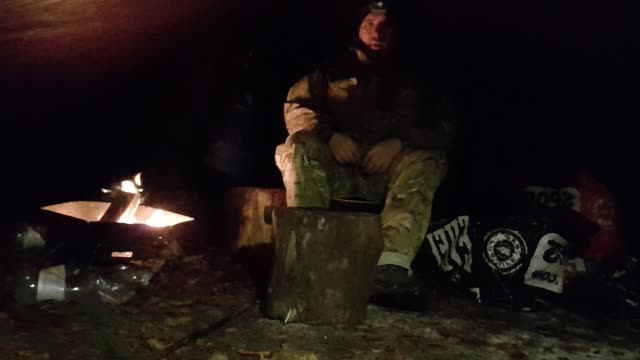 Positioning the camera and light source . Before a night vlog13th Dec 2022