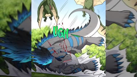 [ 4-6 ] A Weak Boy Reborn as a Powerful Godzilla Monster with his Old Memories