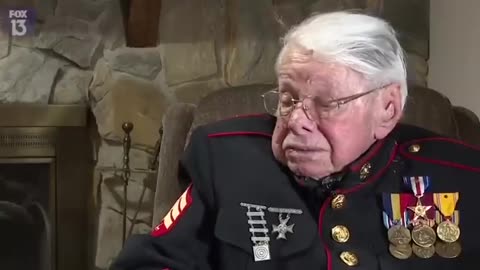 Veteran breaks down in tears talking about what America has become