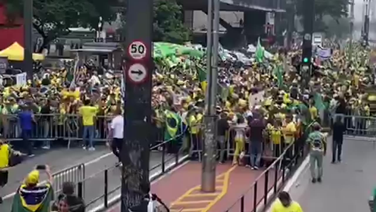 Brasil | Así se encuentran los alrededores de la avenida Paulista