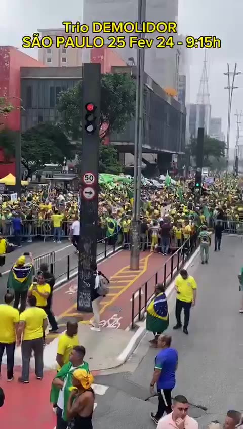 Brasil | Así se encuentran los alrededores de la avenida Paulista