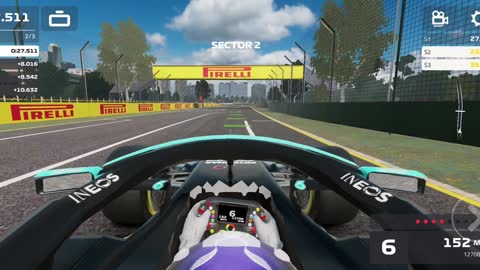 f1 mobile racing-official car event 2022-melbourne