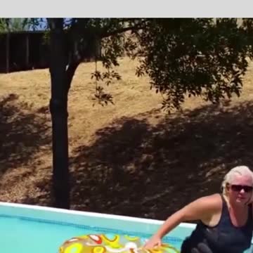 but the pool did not break