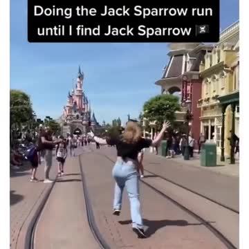 Doing the Jack Sparrow run until