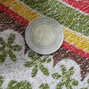 Greece 2 Euro, 2500th anniversary battle of Marathon 2010