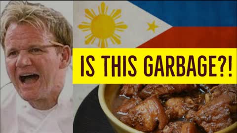 Filipino Food vs .GORDON RAMSAY