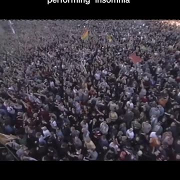 Insomnia - Faithless at Pink Pop 1999.