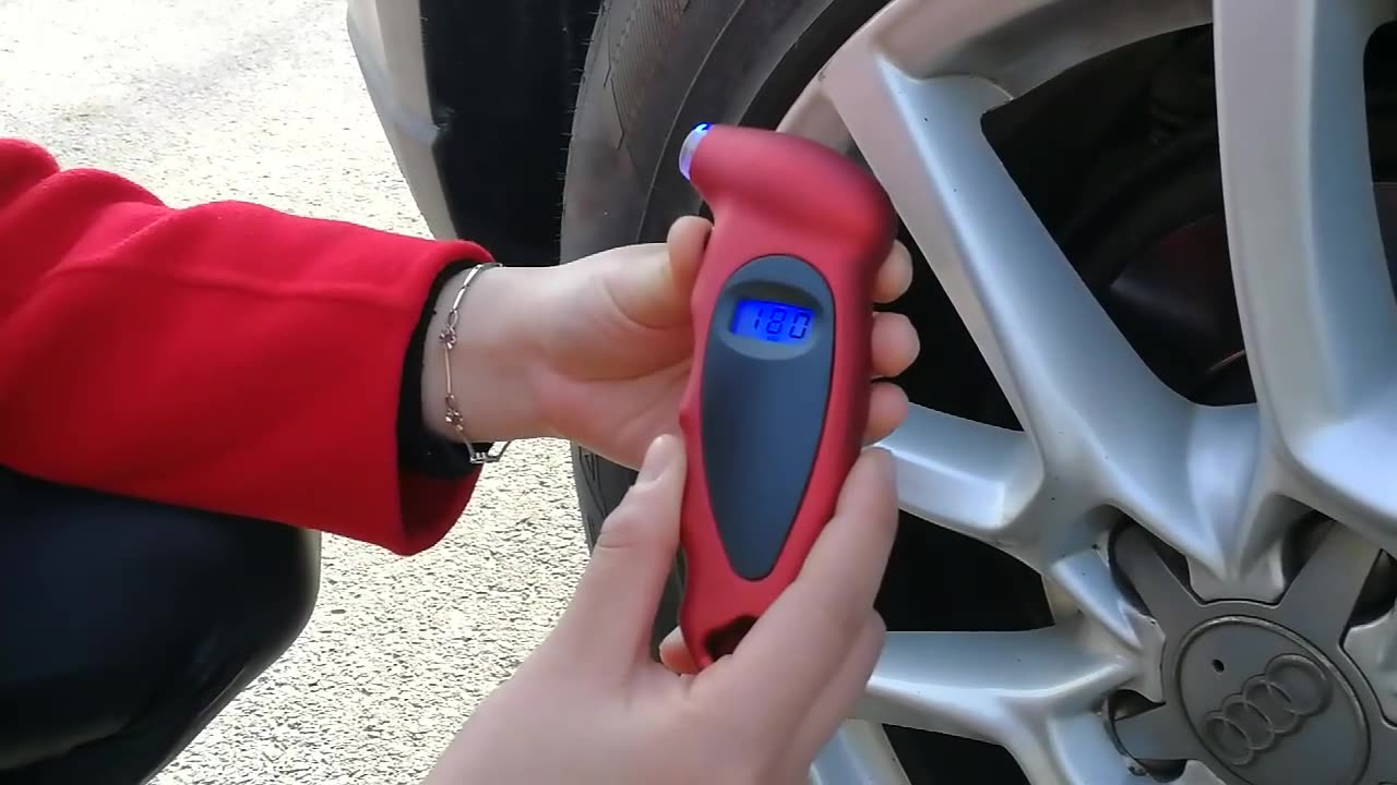 Automatic High-precision Digital Car Tire Pressure Gauge Meter