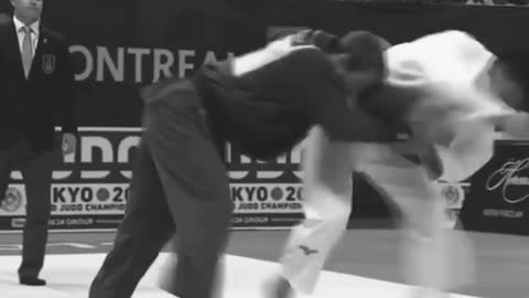 While in Canada judo