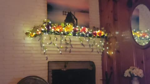 New Garland for my mantle