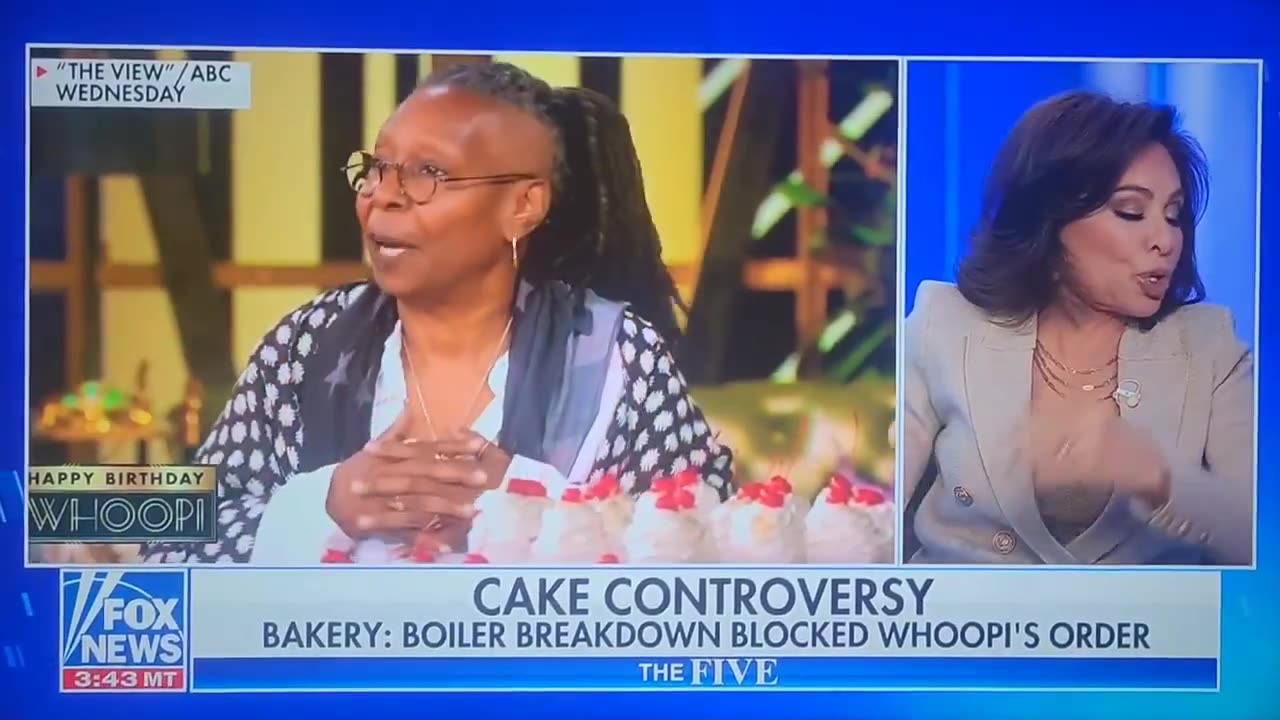 Whoopi Goldberg to get sued for defamation by bakery