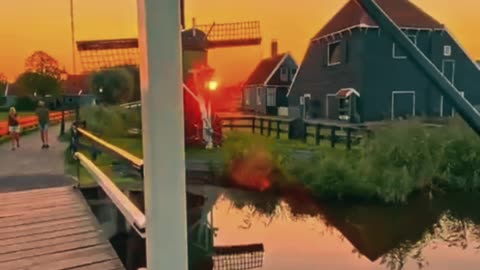 Zaanse schans Village, Netherlands 🇳🇱