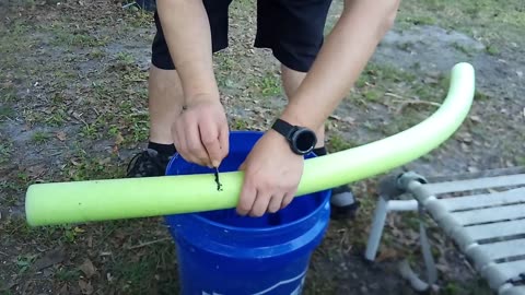 how to make a survival toilet!