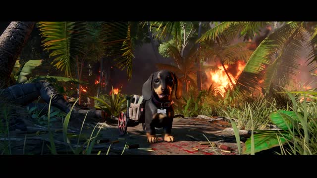 Can you pet the dog in Far Cry 6?