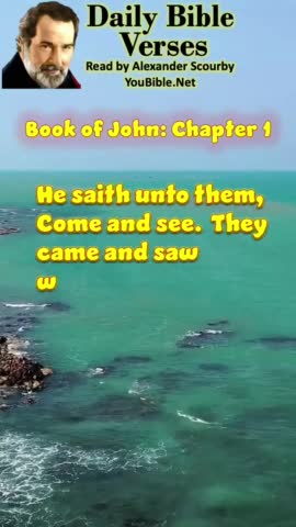 The book of John: Chapter 1 | Scourby Audio Bible