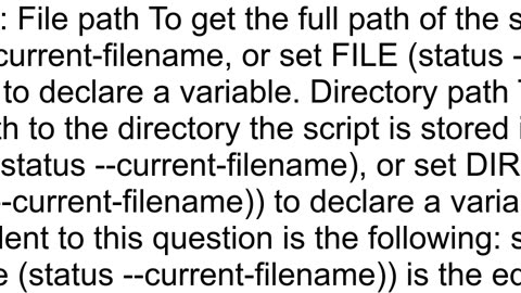 Can a Fish script tell what directory it39s stored in