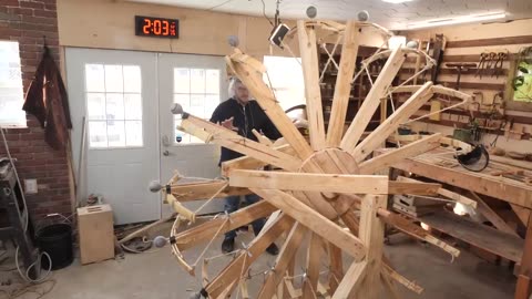 How to build a DaVinci's crossbow machine