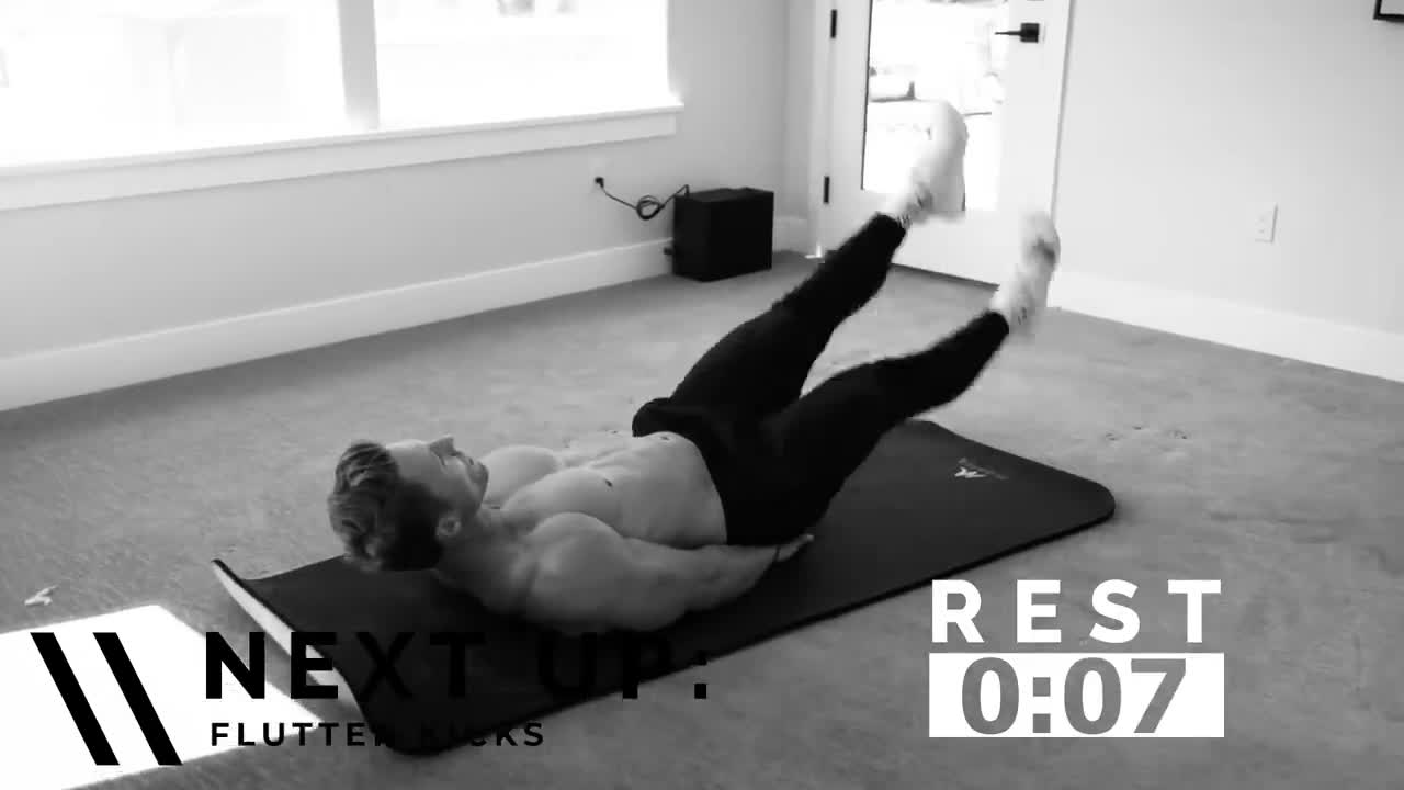 12 minutes Abs workout /// No equipment..