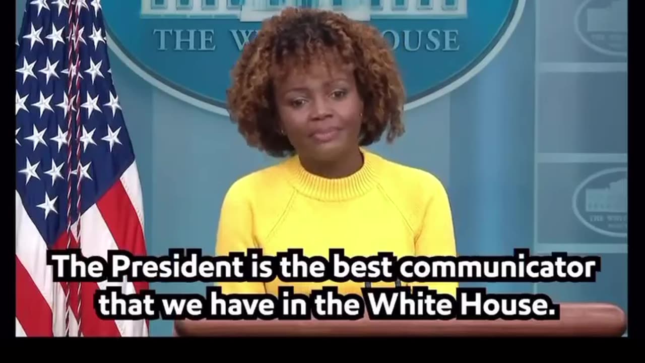 Who is tye Best communicator in the Whitehouse ?