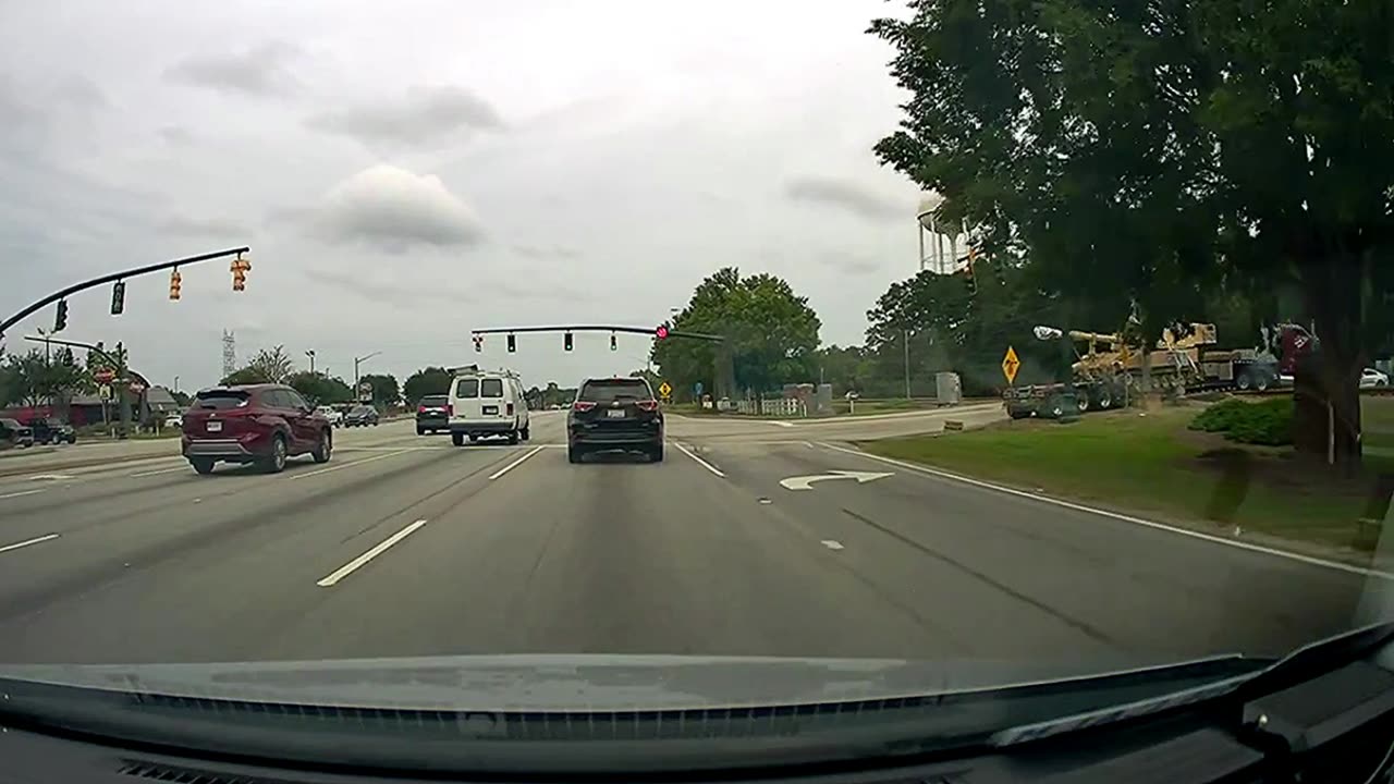 VIRAL VIDEO - Train Takes Out Truck Carrying Tank Goose Creek South Carolina