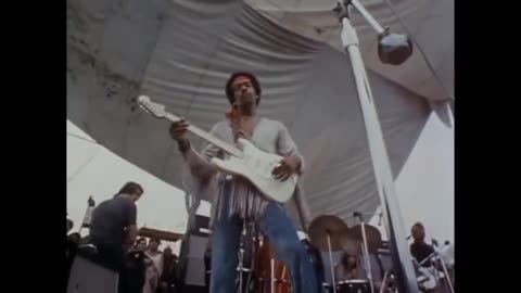 Jimi Hendrix Natl Anthem Woodstock