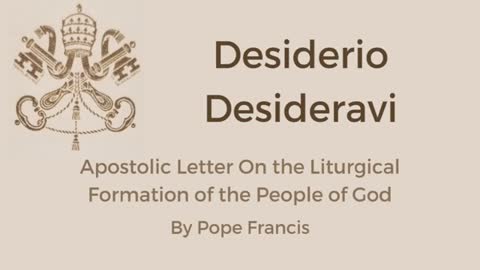 [Letter] Desiderio Desideravi