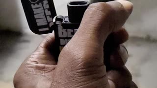 Torch lighter in super slow mo