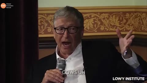 ⚠️Bill Gates acts like the world's advisor: "Fix Cows or Make Beef Without Them"