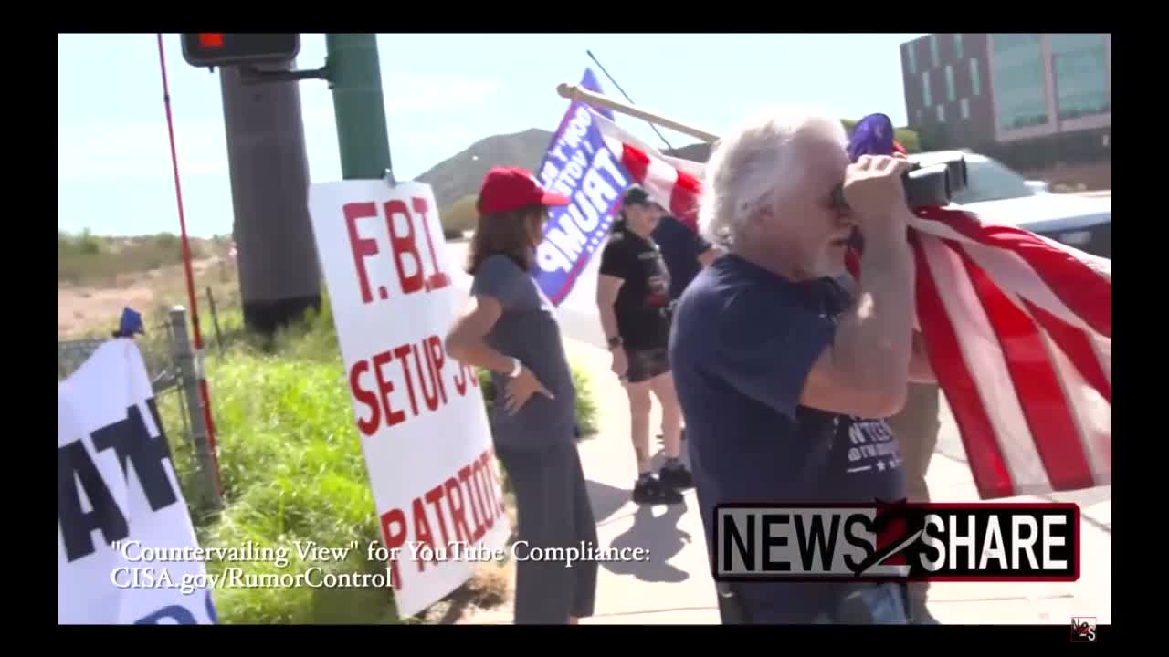 FBI rally Phoenix 08-13-22