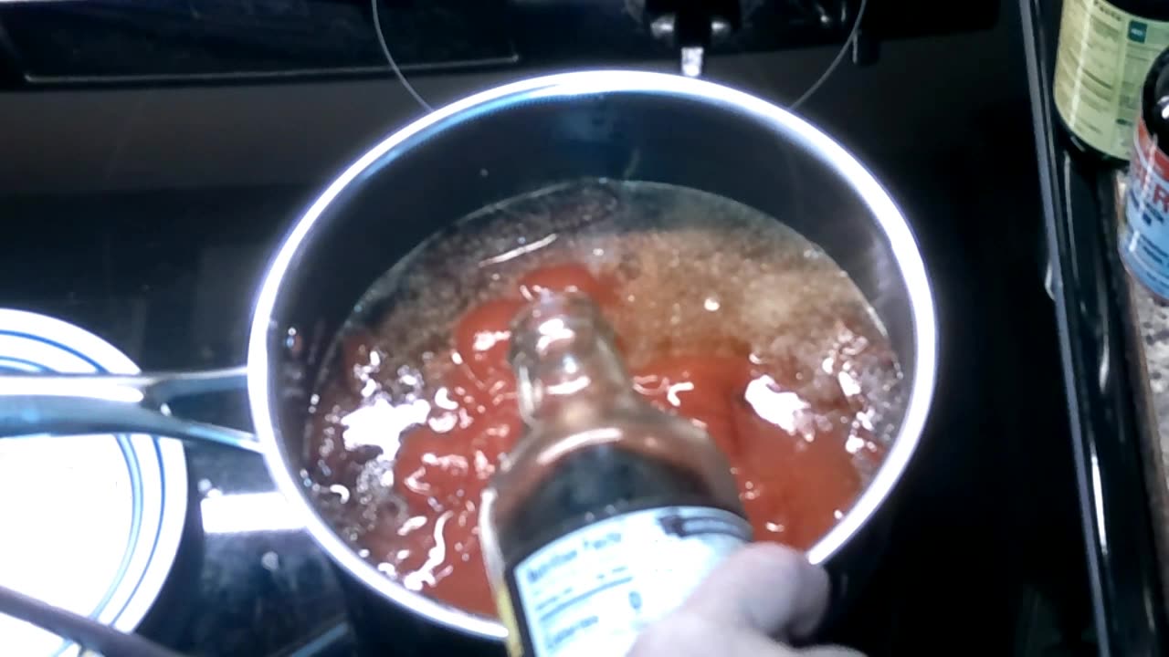 Homemade barbeque sauce