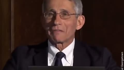 FAUCI's SELF INCRIMINATION