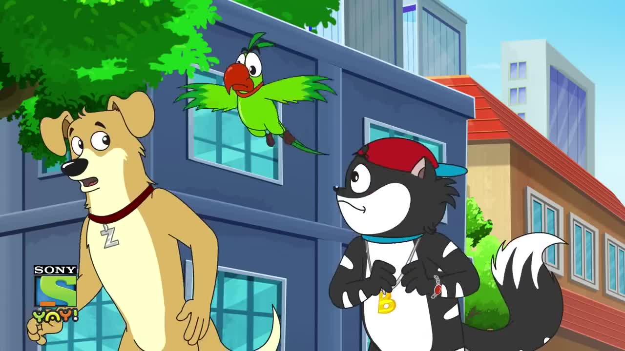 ഹണിയുടെ കരാട്ടെ പരിശീലനം - Honey Bunny Ka Jholmaal - Full Episode in Malayalam - Videos for kids_p13