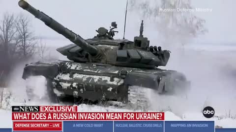 Putin has assembled what 'you would need to conduct a successful invasion': Austin | ABC News