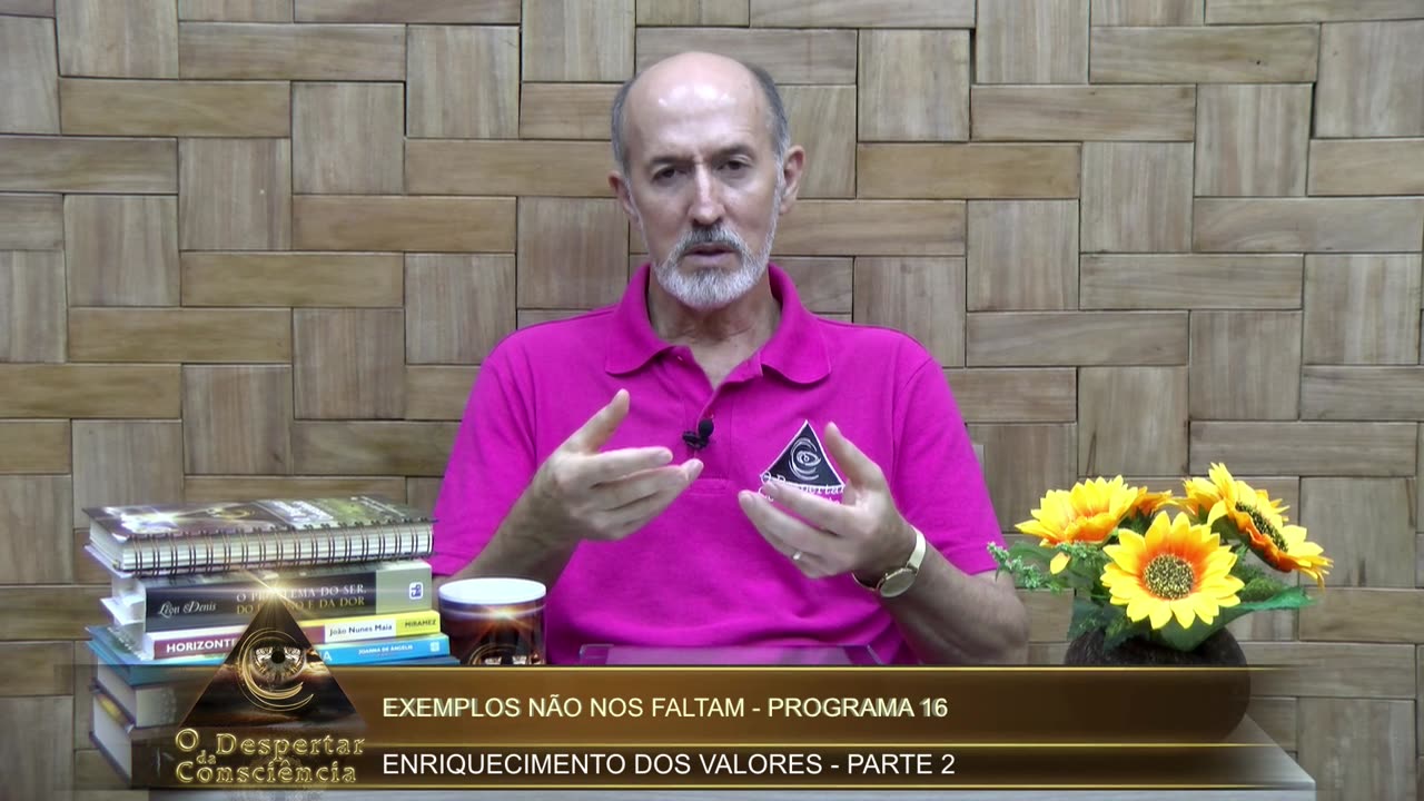 EXEMPLOS NÃO NOS FALTAM- ENRIQUECIMENTO DOS VALORES P. 2 (Programa 16) 4 temporada II - REP.