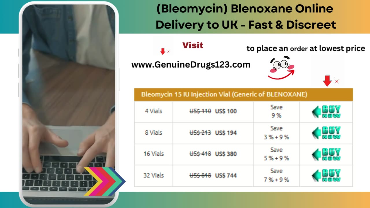 (Bleomycin) Blenoxane Online Delivery to UK - Fast & Discreet