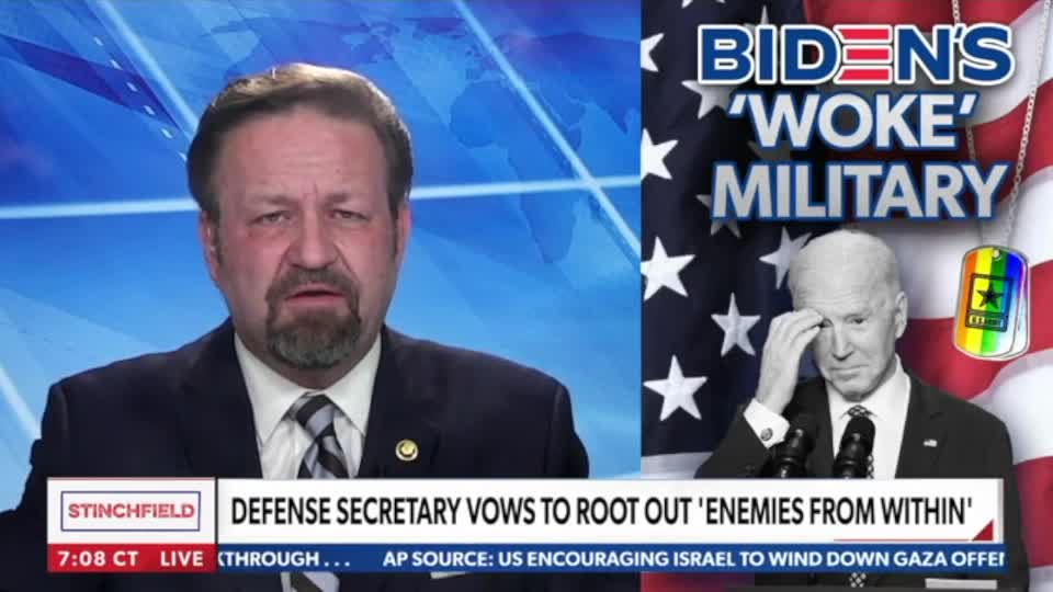 Biden pushing CRT on the military. Sebastian Gorka on Newsmax.