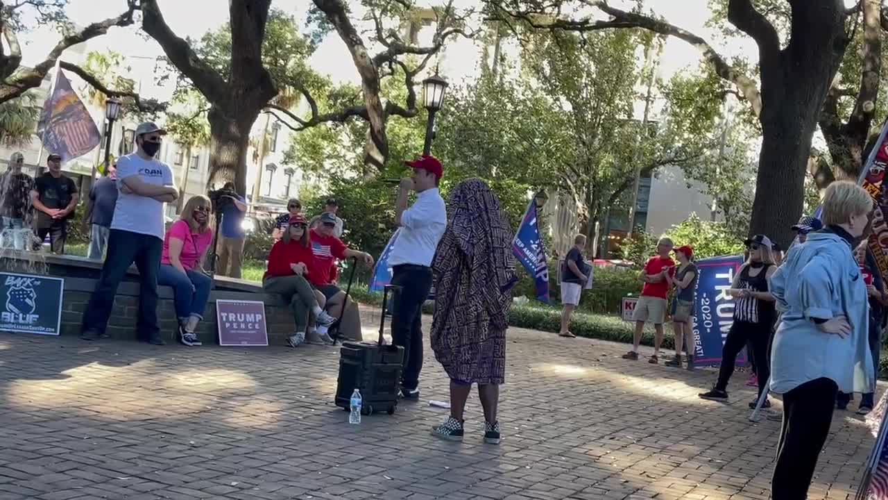 ‘Save the Senate’ & ‘Stop the Steal’ Savannah, GA