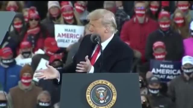 Trump introducing John F Kennedy Jr 10-17-20 WWG1WGA