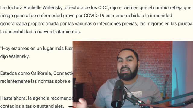 SEGUN LA CDC EL 70% DE LOS AMERIANOS NO NECESITAN USAR MASCARILLAS ESTO INCLUYE LAS ESCUELAS