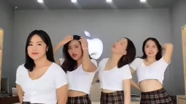 Fun dance full of enthusiasm