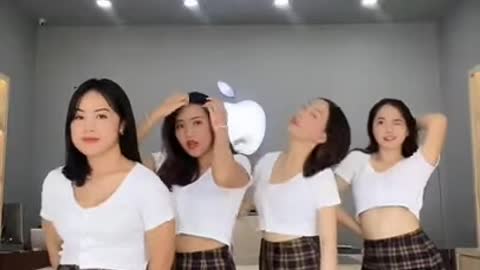 Fun dance full of enthusiasm