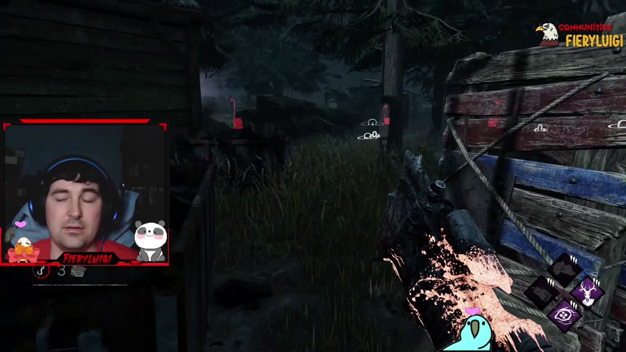 Killer pov Top Trapper Vs Sweatiest Survivors Dead By Daylight Stream Highlights part (207)