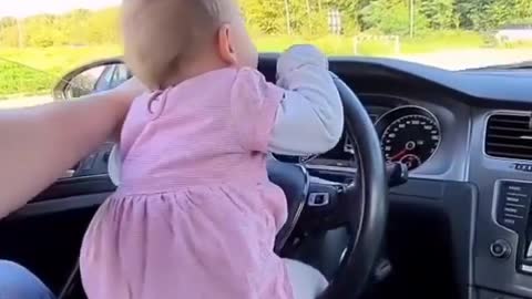 Baby driving vehicle