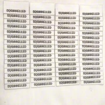 Creating My Own Fabric Product Labels