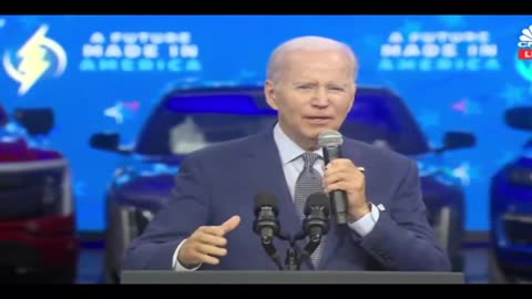 Joe Biden - Detroit Speech on EV Industry: "I am Not Joking!"