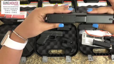 Importação de 3 Glock G19 Glock G26 e Glock G42